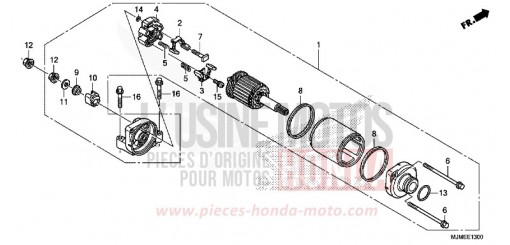 STARTING MOTOR VFR800XF de 2015
